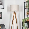 Bassagoda floor lamp, Reading light Ecru, black, 1-light source