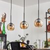 Ripoll pendant light Amber, 3-light sources