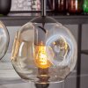 Ripoll pendant light Amber, clear, 3-light sources