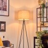 Bassagoda floor lamp black, 1-light source