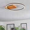 Pompu ceiling light LED Ecru, black, 1-light source