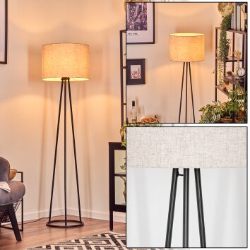 Bassagoda floor lamp black, 1-light source