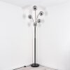 Gastor floor lamp chrome, 5-light sources