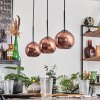 Koyoto pendant light coppery, 3-light sources