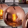 Koyoto pendant light coppery, 3-light sources