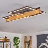 Pompu ceiling light LED Ecru, black, 1-light source