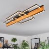 Pompu ceiling light LED Ecru, black, 1-light source