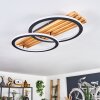 Pompu ceiling light LED Ecru, black, 1-light source