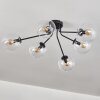 Gastor ceiling light 74 cm clear, 6-light sources