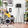 Bassagoda floor lamp black, 1-light source