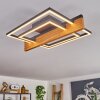 Pompu ceiling light LED Ecru, black, 1-light source