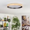 Melstad ceiling light LED Ecru, white, 1-light source, Remote control