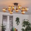 Gastor ceiling light 83 cm Amber, 10-light sources