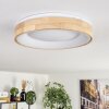 Lockeby ceiling light LED Ecru, white, 1-light source, Remote control