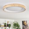 Lockeby ceiling light LED Ecru, white, 1-light source