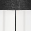 Bassagoda floor lamp black, white, 1-light source