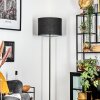 Bassagoda floor lamp black, white, 1-light source