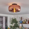 Boza ceiling light coppery, 1-light source