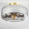 Boza ceiling light brass, 1-light source