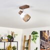 Fallhagen ceiling light dark brown, 1-light source