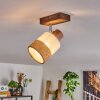 Fallhagen ceiling light dark brown, 1-light source