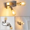 LAGUNITA Wall Light matt nickel, 2-light sources