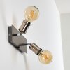 LAGUNITA Wall Light matt nickel, 2-light sources