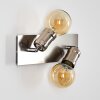 LAGUNITA Wall Light matt nickel, 2-light sources