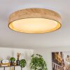 Tabernas ceiling light LED Ecru, white, 1-light source, Remote control