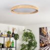 Tabernas ceiling light LED Ecru, white, 1-light source, Remote control