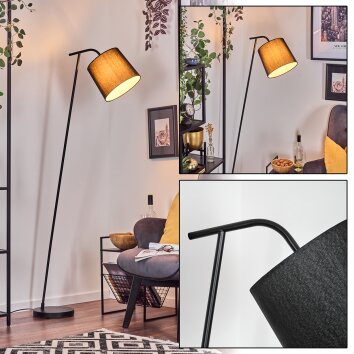 Nobar floor lamp, Reading light black, 1-light source