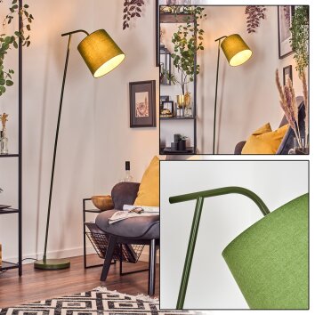 Nobar floor lamp, Reading light green, 1-light source