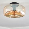 Boza ceiling light Amber, 1-light source