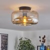 Boza ceiling light Amber, 1-light source