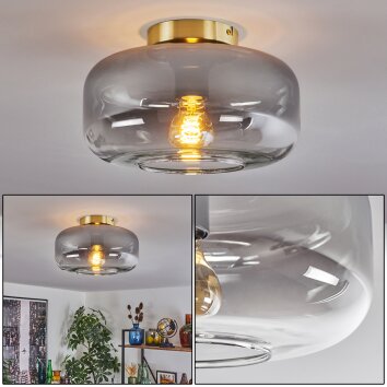 Boza ceiling light brass, 1-light source