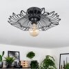 Cristelo ceiling light black, 1-light source