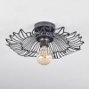 Cristelo ceiling light black, 1-light source