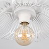 Cristelo ceiling light white, 1-light source