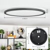 Endrup ceiling light LED black, 1-light source