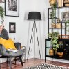 Bassagoda floor lamp black, white, 1-light source