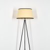 Chellas floor lamp beige, black, 1-light source