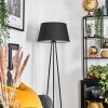 Bassagoda floor lamp black, white, 1-light source