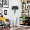 Bassagoda floor lamp black, white, 1-light source