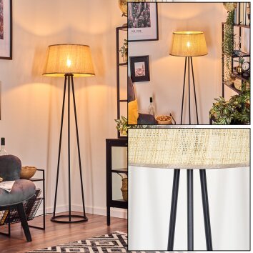 Sabadim floor lamp beige, 1-light source