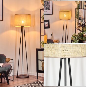 Sabadim floor lamp beige, 1-light source