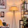 Chellas floor lamp beige, black, 1-light source