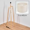 Bassagoda floor lamp Ecru, 1-light source