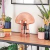 Mushroom Shaped  Almagre table lamp black, 1-light source