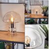 Mushroom Shaped  Almagre table lamp black, 1-light source