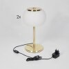 Izenave table lamp, Reading light LED gold, 1-light source